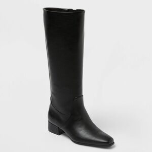 🖤WIDE CALF KNEE BOOTS
